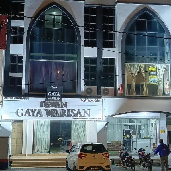 Hotel Bajet Gaya Warisan、コタバルのホテル