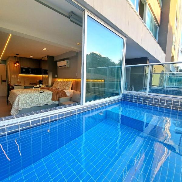 Luxo e sofisticação com piscina privativa