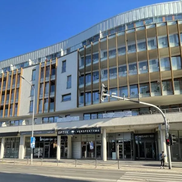 Viesnīca Garbary 100 White Apartment, free parking, self check-in 24h, air-conditioning Poznaņā