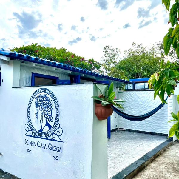 Hospedagem Casinha Grega na Praia da Baleia em Jacaraípe