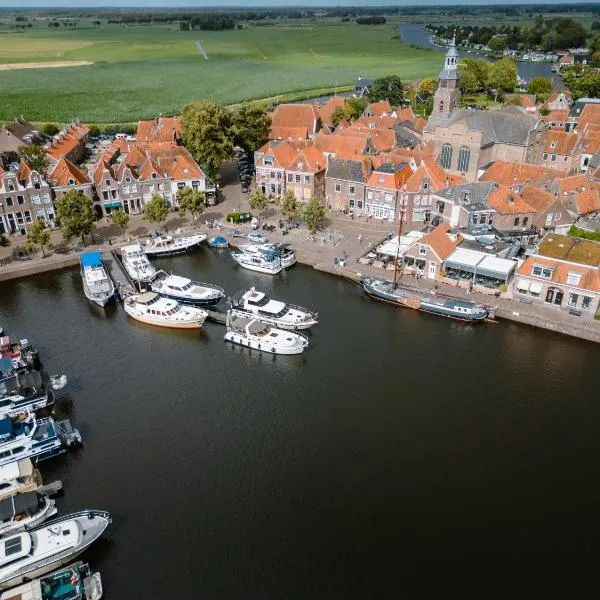 Overnachten bij Vergeet me Niet in Blokzijl, khách sạn ở Blokzijl