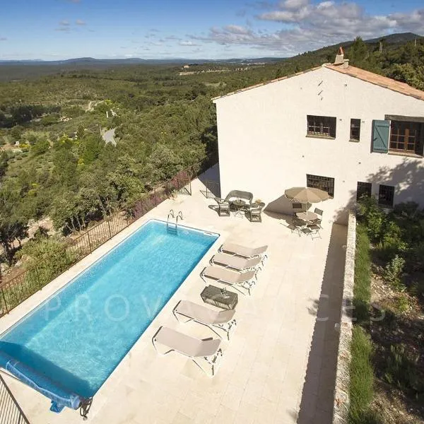 Le Mas des Rigaou 415 ROUTE D AUPS TOURTOUR, hotel v destinaci Tourtour