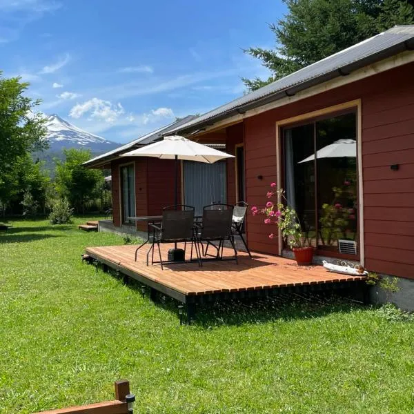 Comodidad y Hermosa Vista Volcán, hotel v destinaci Melipeuco