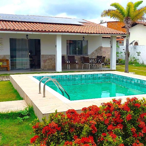Casa Cantinho de Arembepe - Linda casa com piscina no litoral norte da Bahia