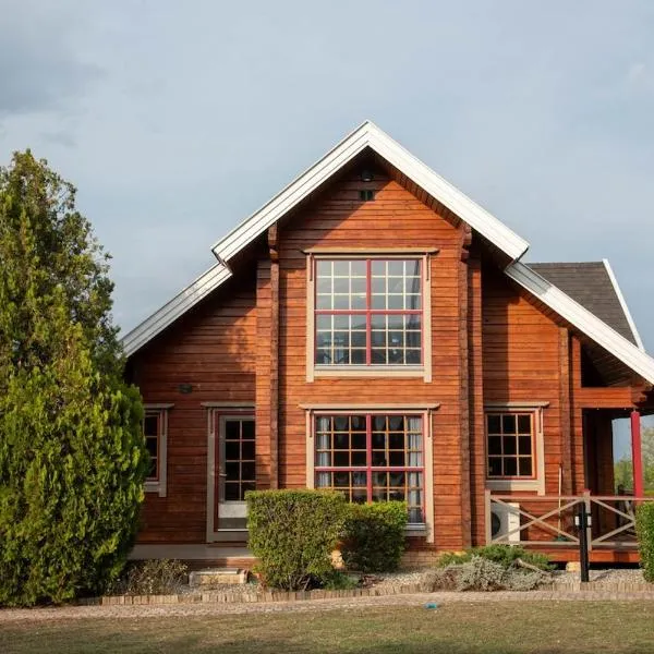 Σαλέ κοντά την Νάουσα, khách sạn ở Lefkádia