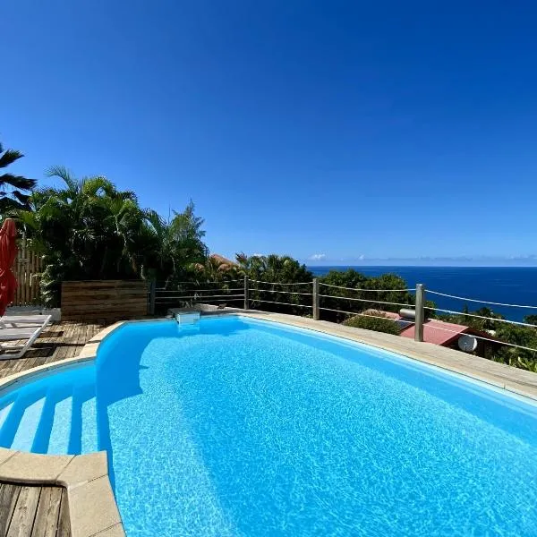 Espace Harmonie Deshaies - Vue Mer & Piscine Panoramique, hotel in Deshaies