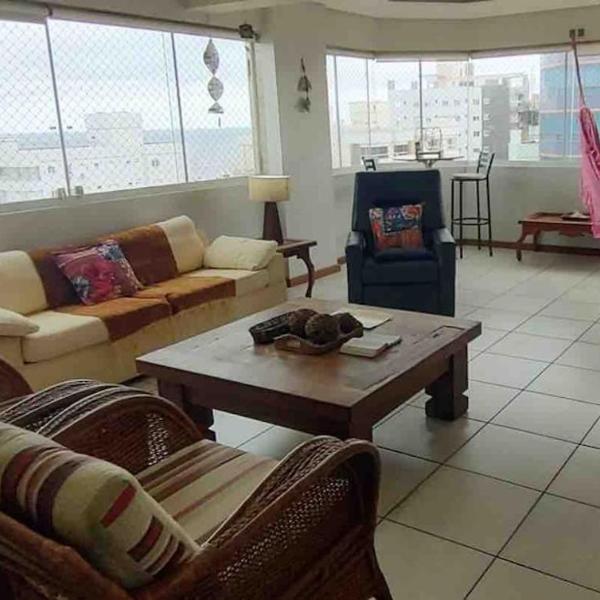 Apt 3 Dorm Super equipado Vista deslumbrante mar