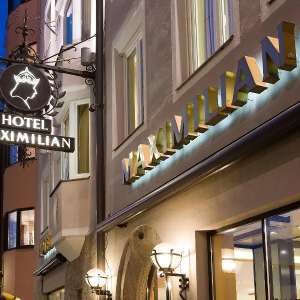 Hotel Maximilian - Stadthaus Penz, hotel em Innsbruck