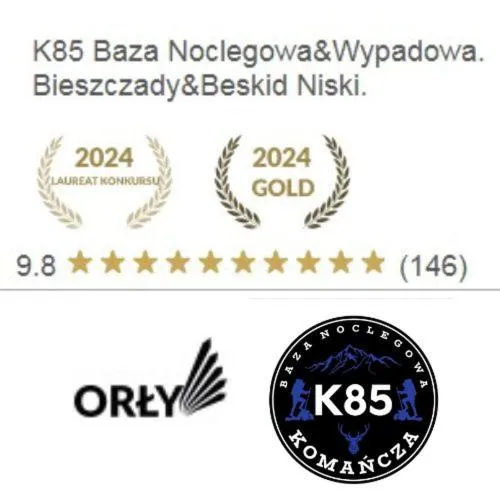 K85 Komańcza Baza Noclegowa Wypadowa Bieszczady Beskid Niski, hotel v destinaci Komancza