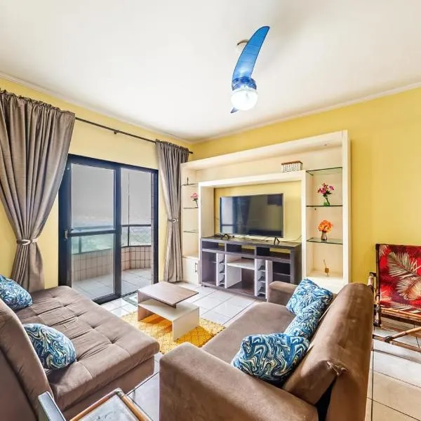 Lindo Apartamento em frente a praia - Mongaguá, hótel í Mongaguá