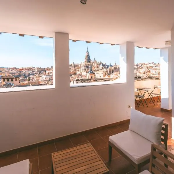 Apartamentos exclusivos en casco histórico: Toledo'da bir otel