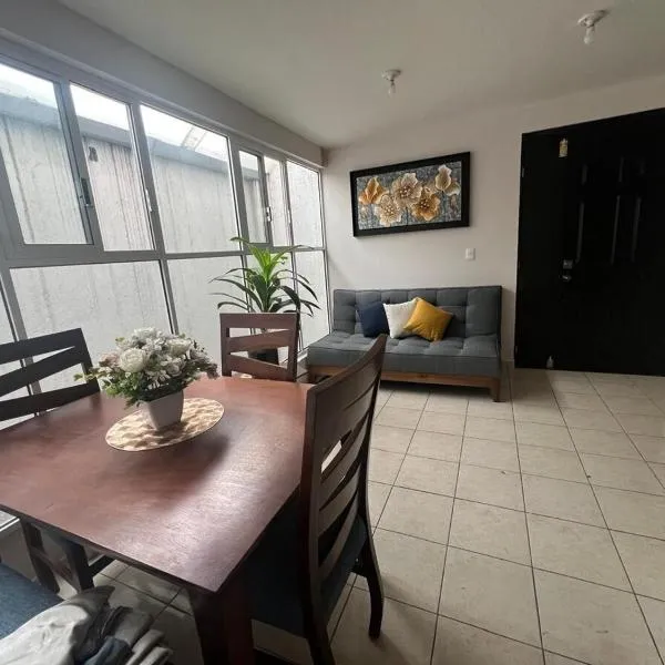 Departamento en Azcapotzalco, hotel in Mexico City