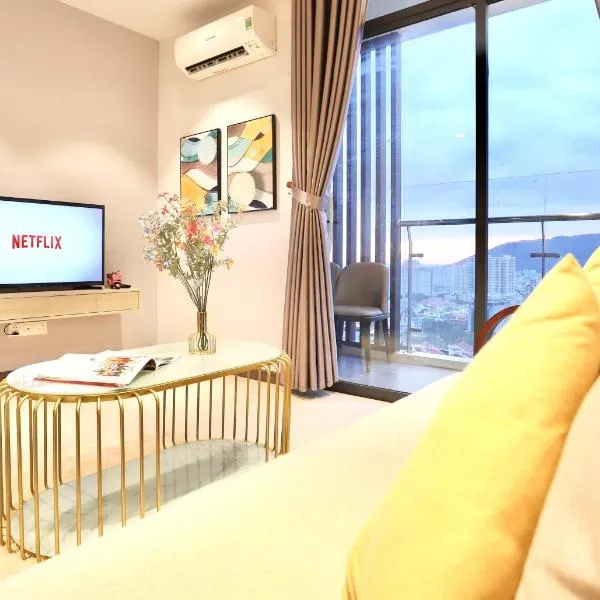 Classy Home - CSJ Tower Vũng Tàu, Luxury, Sky-Sea View and Walk-To-Beach, hotel v destinaci Xã Thang Tam