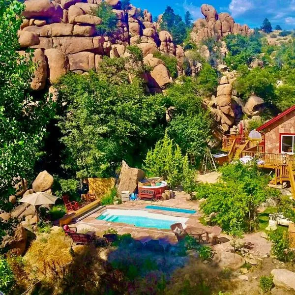 Heaven on Earth Retreat in the Gorgeous Granite Dells Near Prescott, AZ, hotel in Prescott
