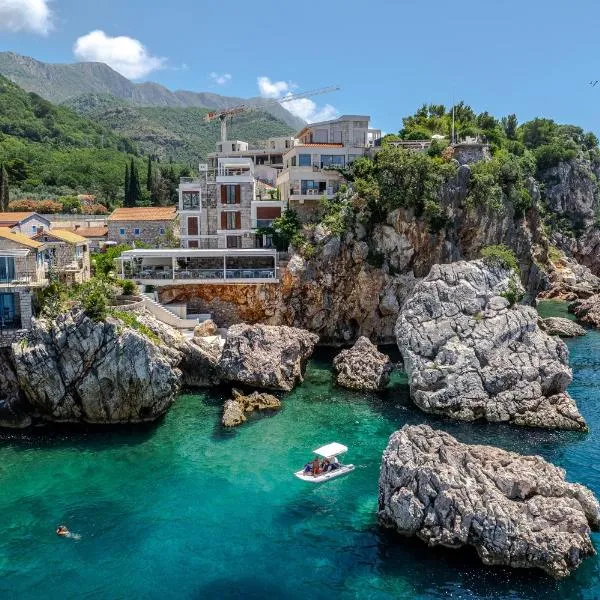 Blanche Cliff Apartments, hotel v destinaci Sveti Stefan