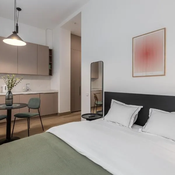 M4 Studio Apartments, hotelli Riiassa