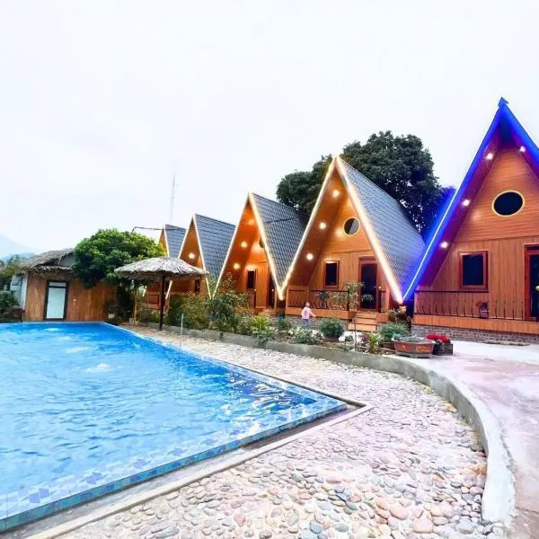 Lực Vĩ Homestay & Hot Spring Yên Bái, hotel v destinaci Nghĩa Lộ