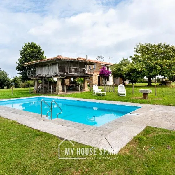 MyHouseSpain - Argüero, chalet con piscina, hotel v destinaci Argüero