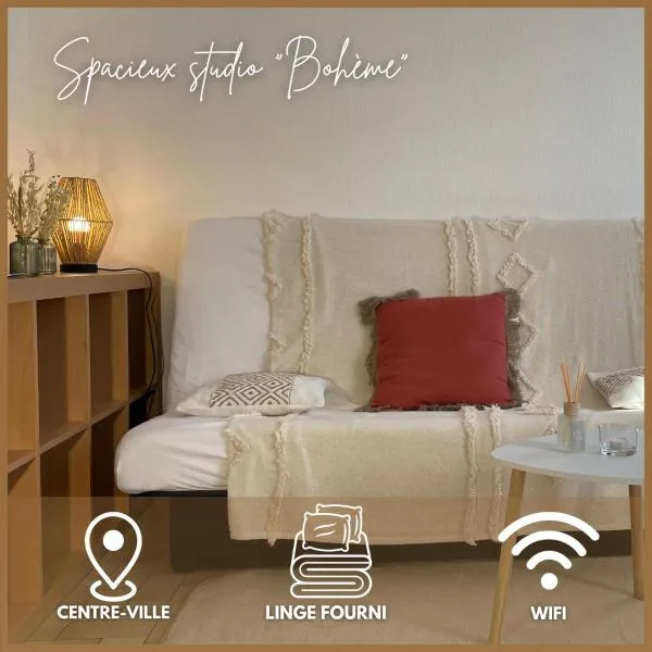 Spacieux studio « Bohème », hotel in Digne-les-Bains