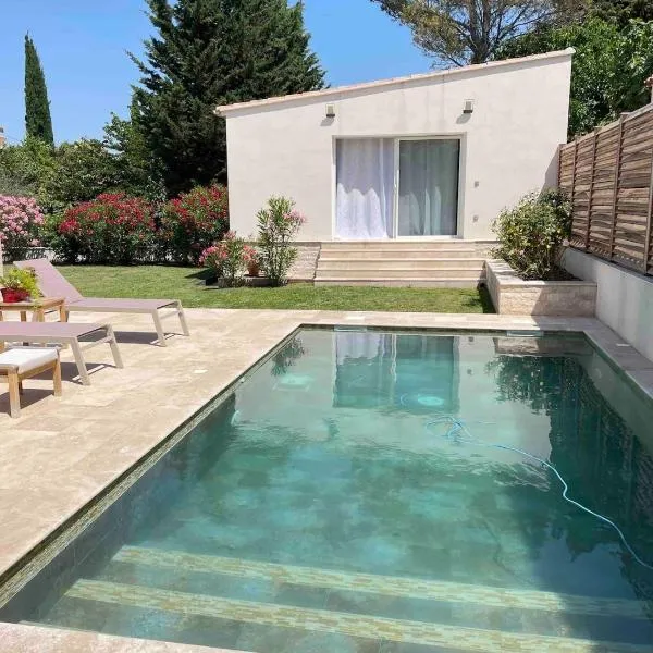 Duplex indépendant avec clim et parking, hotel v Aix-en-Provence