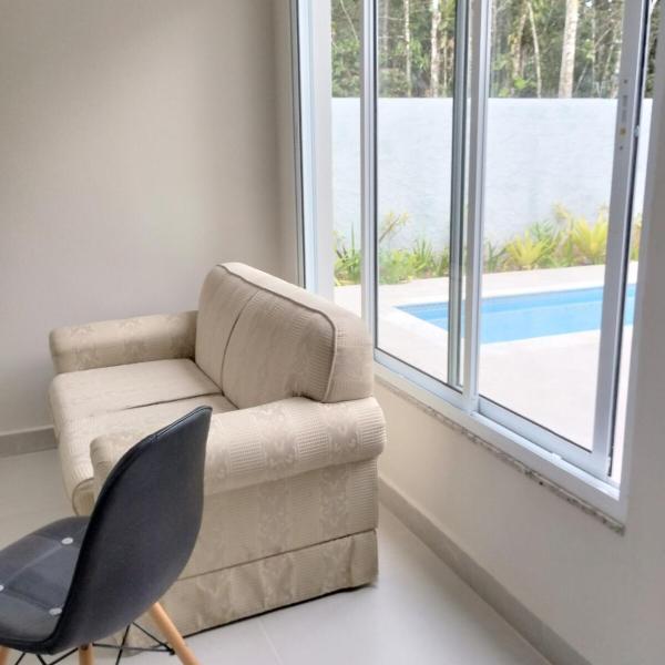3 suites, piscina de 7m, 10 minutos da praia Guaratuba, Bertioga