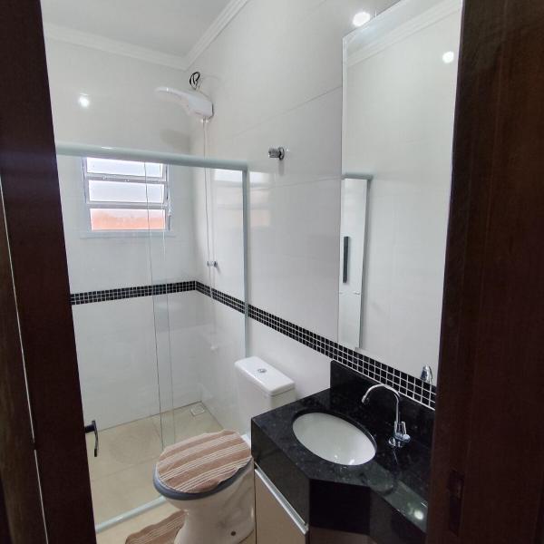 casa nova com ar condicionado e wi-fi ha 4 min do mar - Foto 3