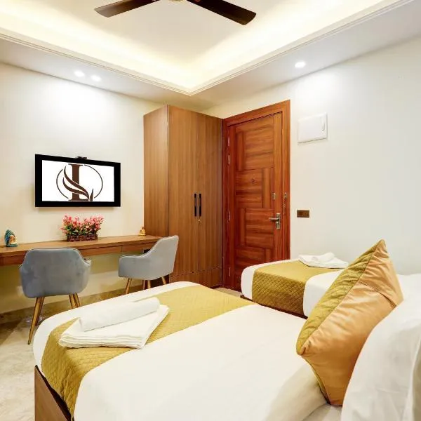 Limewood Stay Premium Studios - Near Sector 29, hotel v destinaci Gurgáon