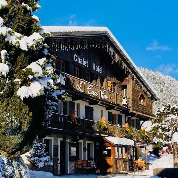 Chalet Appart'Hôtel l'Eau Vive, ξενοδοχείο σε Saint-Nicolas-la-Chapelle