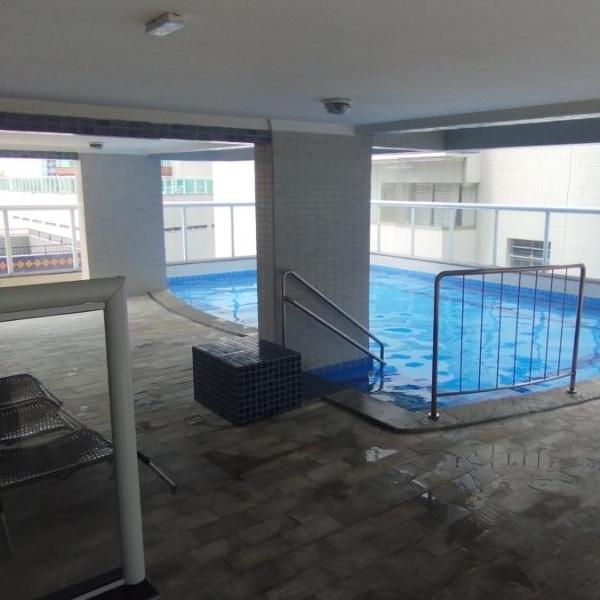 Apartamento Moderno com Varanda Gourmet e Wi-Fi Rápido Vila Caiçara Praia Grande - Foto 3
