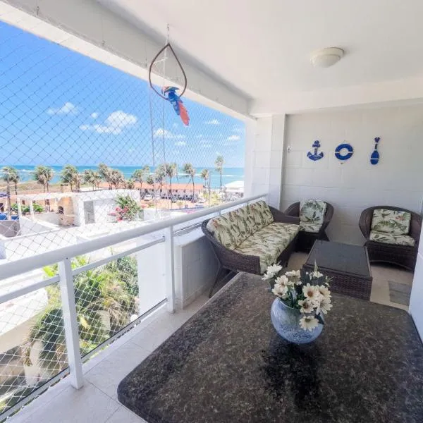 Cobertura duplex à beira-mar com jacuzzi e cascata, hotel en Nísia Floresta