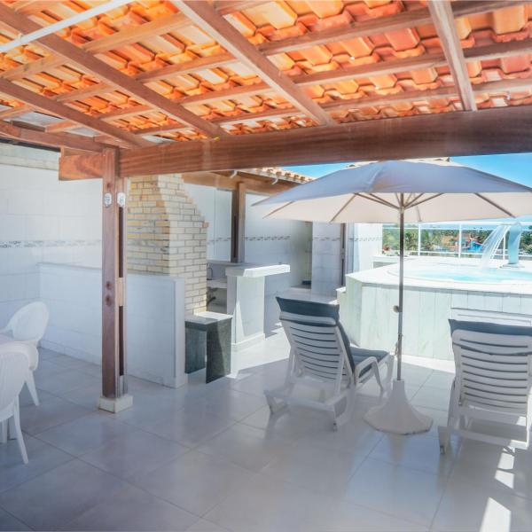 Cobertura duplex à beira-mar com jacuzzi e cascata - Foto 5