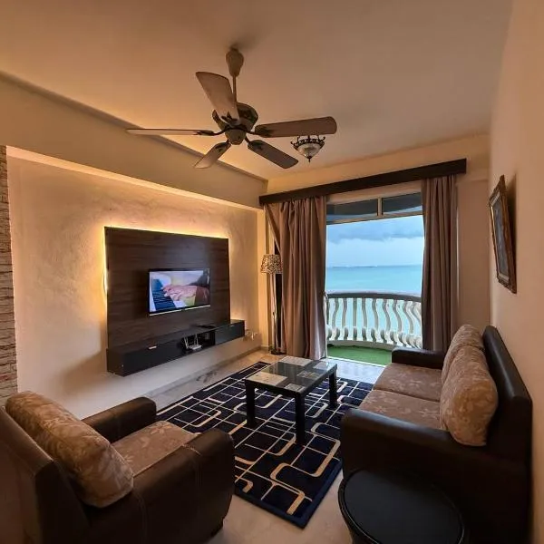 3 BEDROOM SEAVIEW CONDO @ GLORY BEACH RESORT, PORT DICKSON, hotel v destinaci Port Dickson