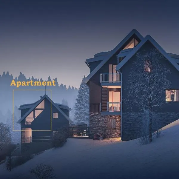 Stylový apartmán v Krkonšském národní parku, hotell Semilys