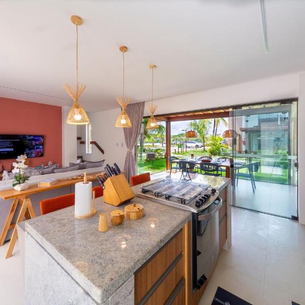 Elegante Village de 2 quartos em Imbassaí - N05