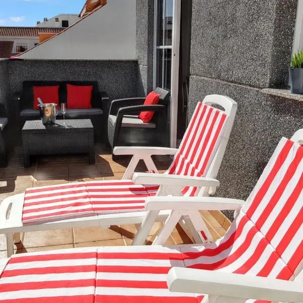 Bright Apartment in Puerto de Santiago - 65 m² - Terrace, hotel v destinaci Puerto de Santiago
