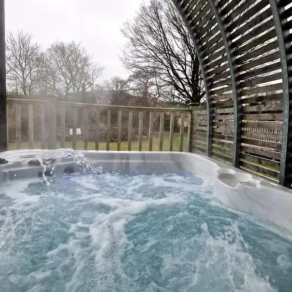 The Ness, Lodge with Hot Tub, hotell i Crieff