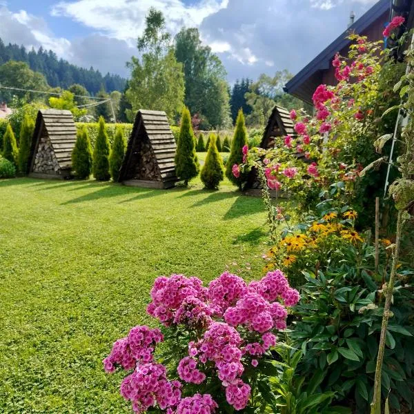 Osada Leonówka Bieszczady, hotell sihtkohas Cisna