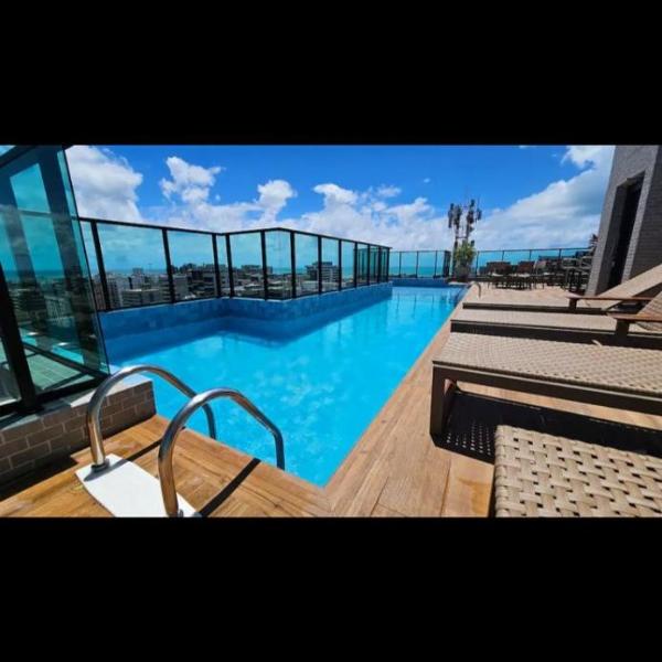 Apartamento luxuoso a 500m da praia da PONTA VERDE