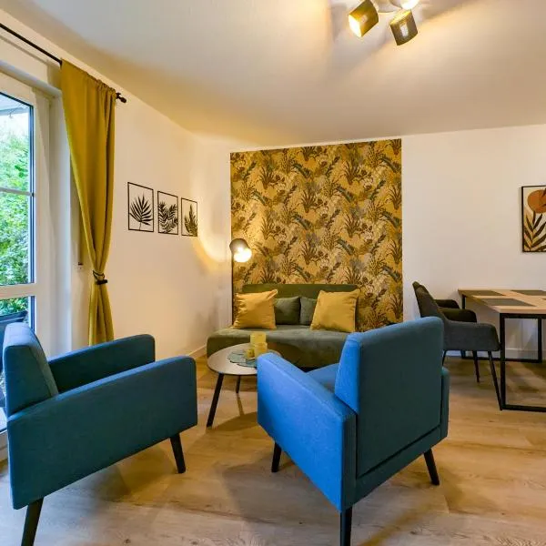 Moderne Ferienwohnung in ruhiger idyllischer Lage 2 plus 2 Personen möglich, hotel em Plauen