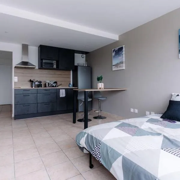 Le Nid Dardilly, Studio confort, calme, parking, Idéal pro, hotel v destinaci Dardilly