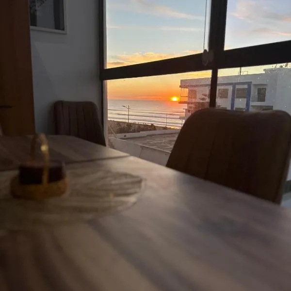 Fabuleux appartement vue sur mer Fibre IPTV Netflix, hôtel à Mehdiya-Plage