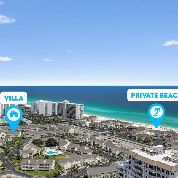 Sandpiper Cove 8140 - 500 Feet to the Beach! Pool in the Back Yard!, hotel in Destin
