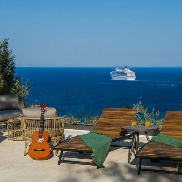Iris Villa Zante incredible view of the Ionian Sea, hotel en Akrotiri