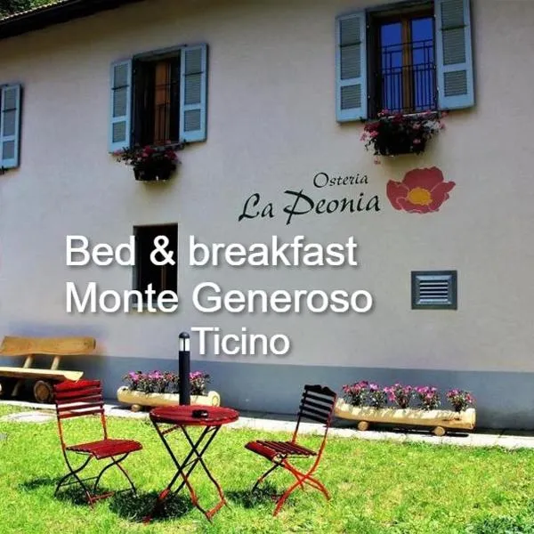 MOUNTAIN HOTEL Osteria di MONTAGNA La Peonia Monte Generoso, hotel v destinaci Mendrisio