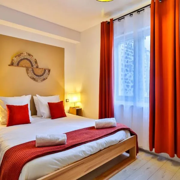 LE LUCIEN Eco-Appart'Hôtel - Angouleme - Centre - Wifi - Parking privé - Classé 4 étoiles – hotel w mieście Angoulême