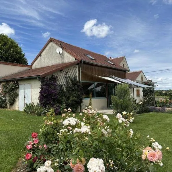 Gite de la roseraie, hotel v destinaci Louchy-Montfand