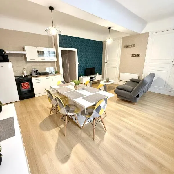 Le Rétro - Appartement 2 chambres confortable et calme - Proche de toutes commodité - Stationnement facile à proximité, hotel em Saint-Laurent-sur-Saône