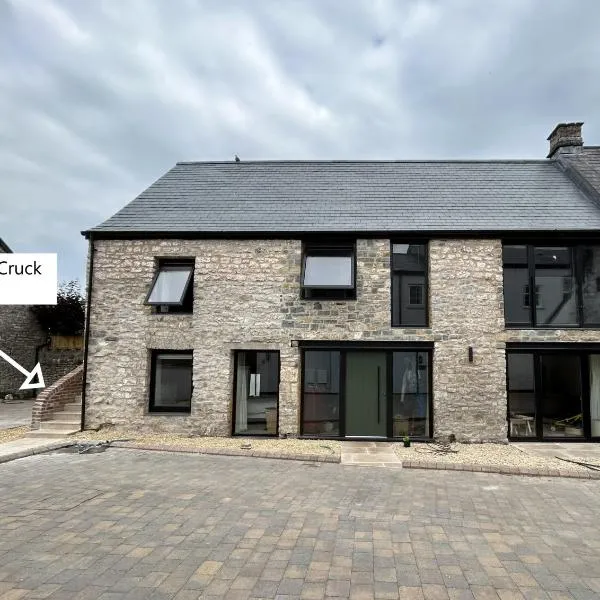 1 Cruck Cottage、コウブリッジのホテル