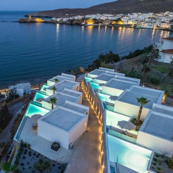 Golden Vista, Beachfront Suites by Explore Andros – hotel w mieście Andros