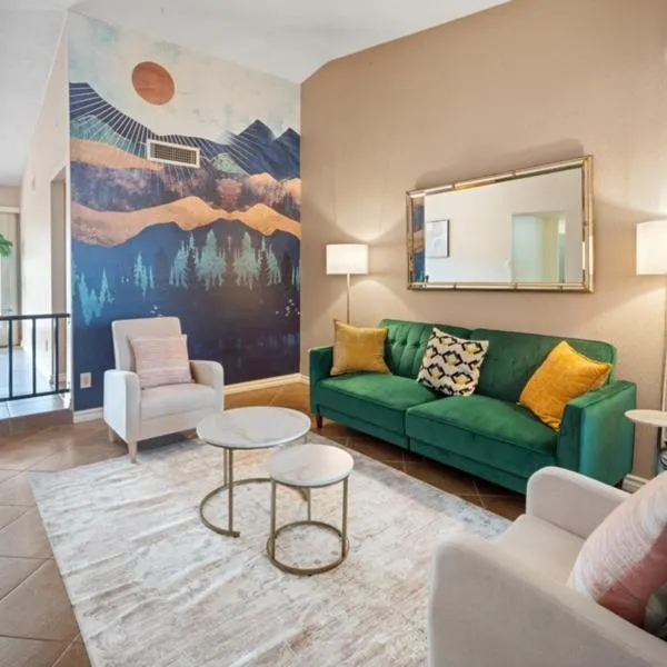 Desert Oasis with Pool and Games